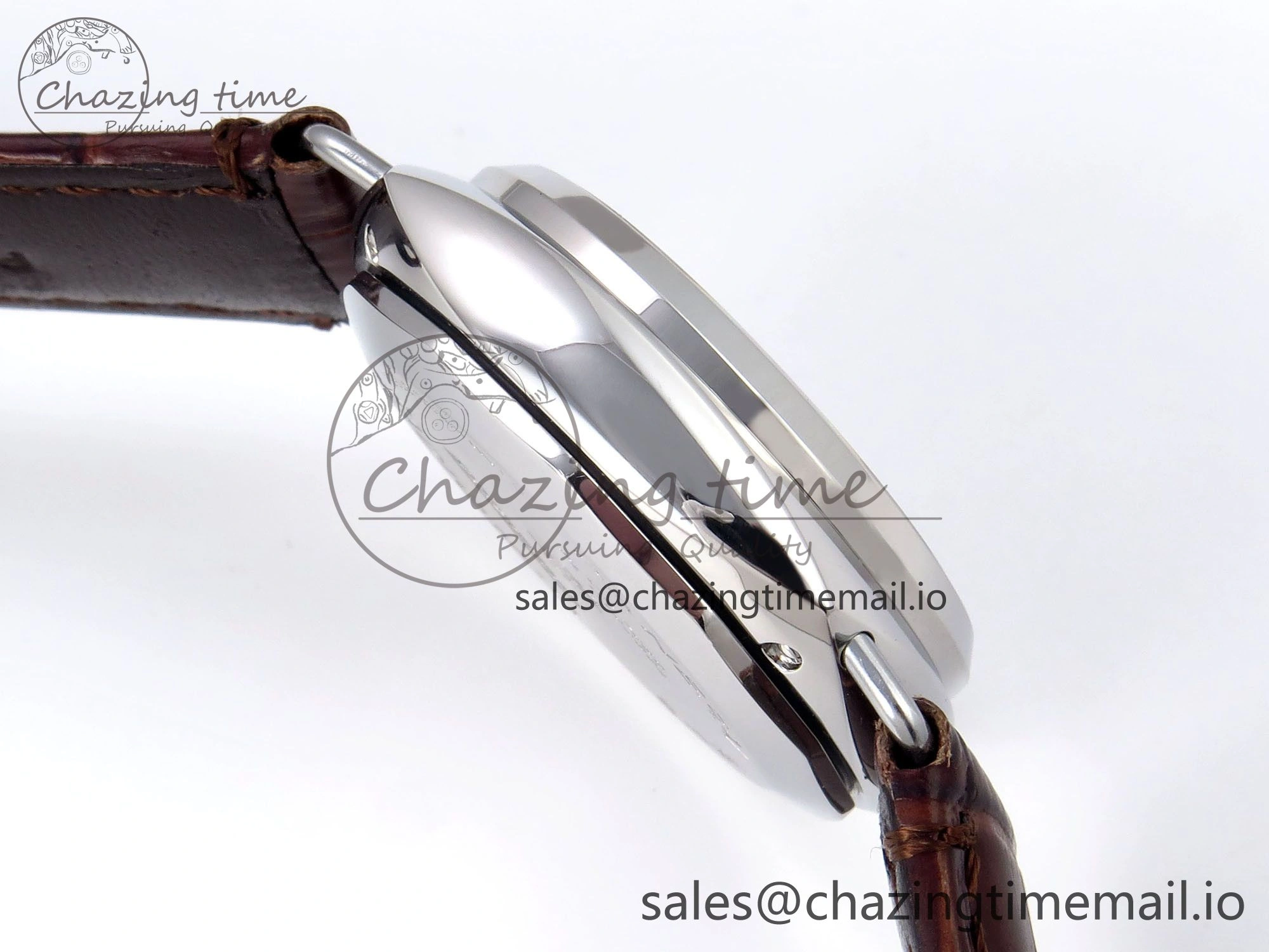 Timeless PAM1292 Y Radiomir TTF 1:1 Best Edition White Dial on Brown Leather Strap P 8309
