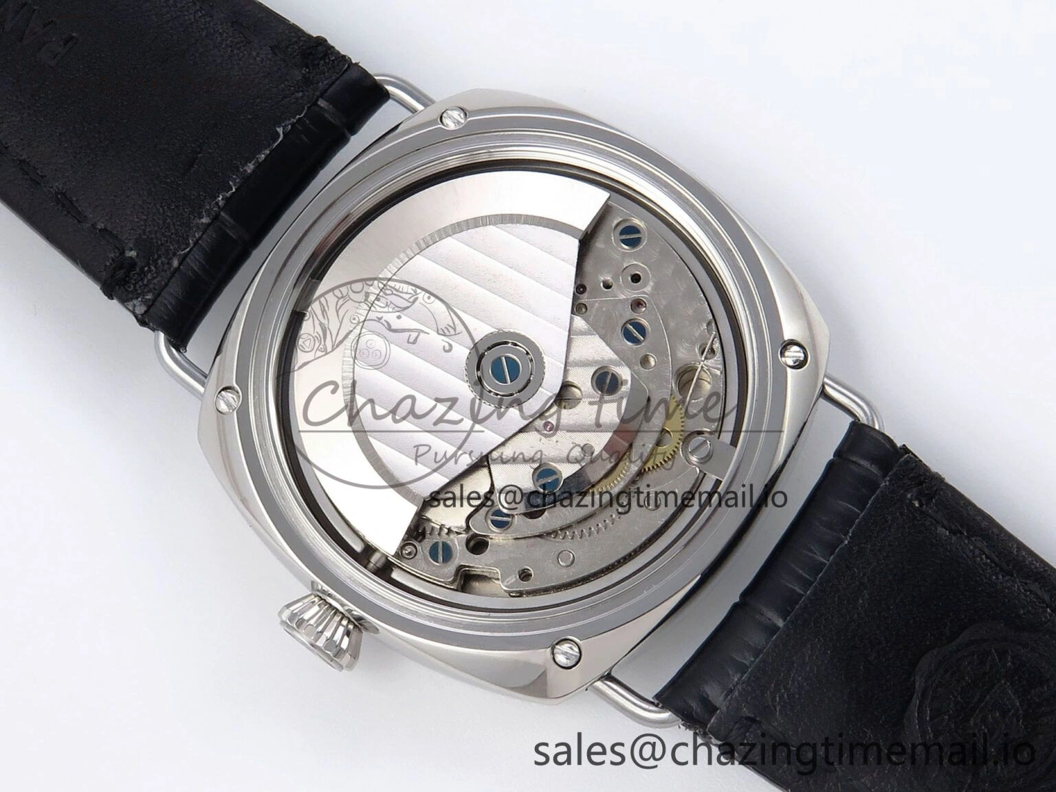 PAM1293 Y Radiomir TTF 1:1 Best Edition Blue Dial on Black Leather Strap P BestValue 8321