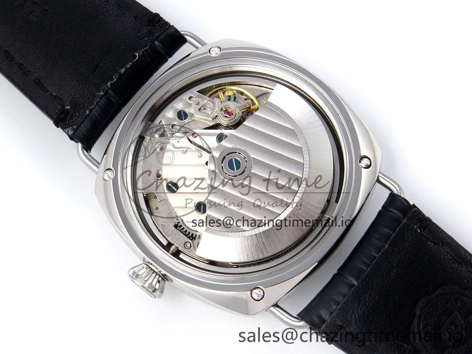 PAM1293 Y Radiomir TTF 1:1 Best Edition Blue Dial on Black Leather Strap P BestValue 8321