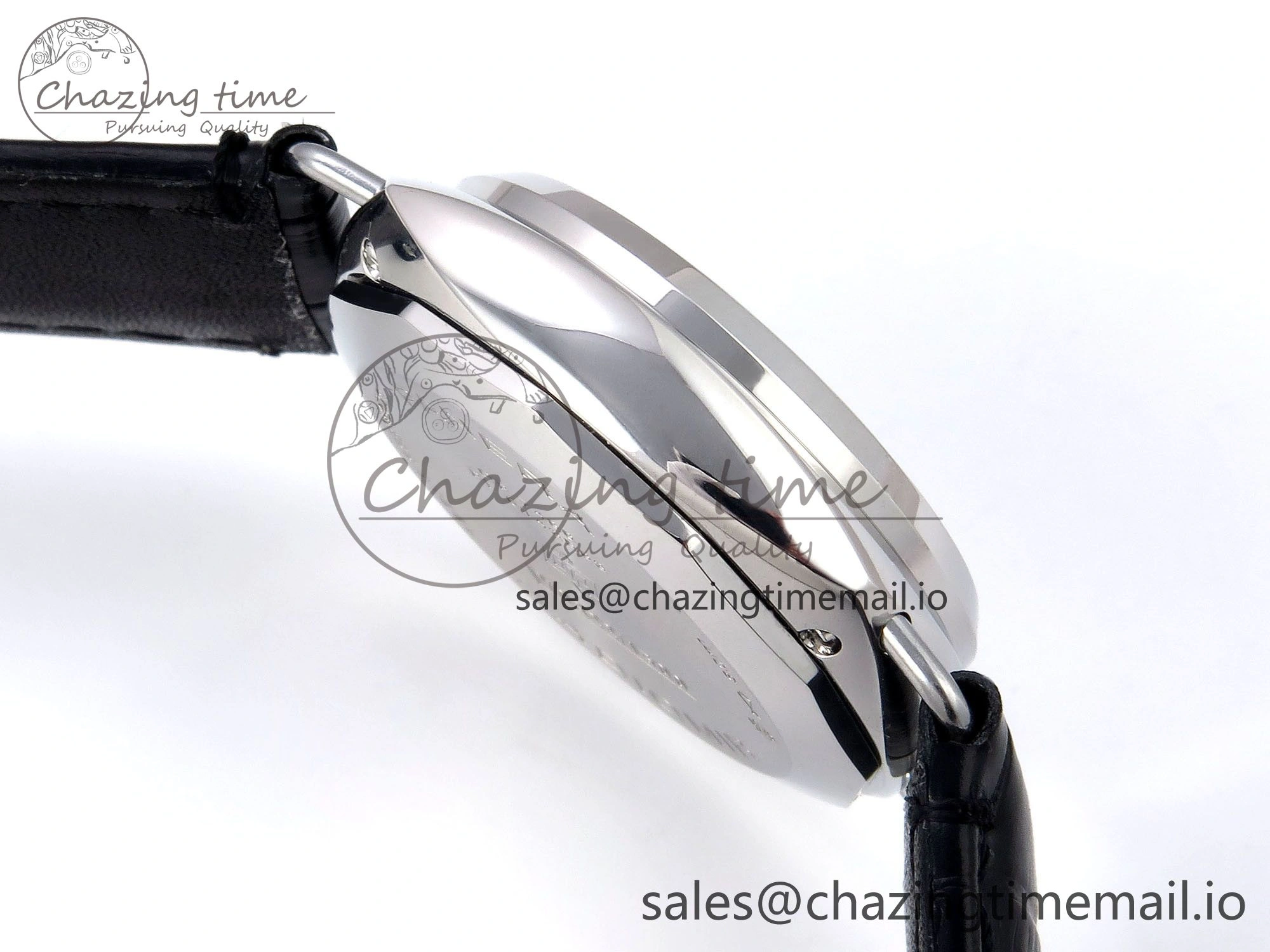 Tailored PAM1294 Y Radiomir TTF 1:1 Best Edition Black Dial on Black Leather Strap P 8311