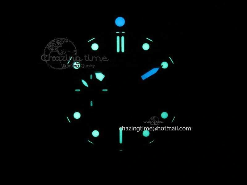 WaterResistant PAM1305 T Titanium ZF 1:1 Best Edition Black Dial On Black Rubber Strap P. 8441