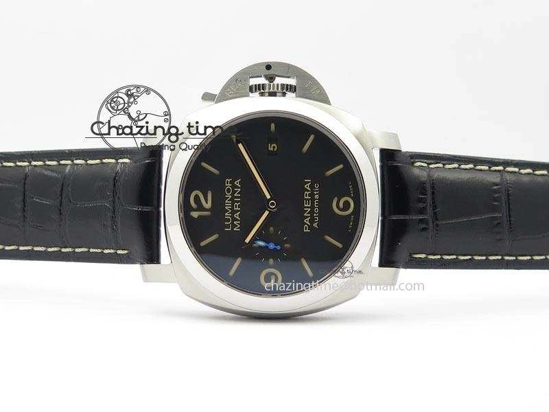 Cozy PAM1312 S V6F Best Edition Black Dial On Black Leather Strap P 8499