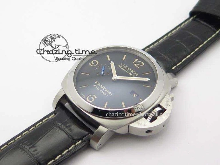 Cozy PAM1312 S V6F Best Edition Black Dial On Black Leather Strap P 8499