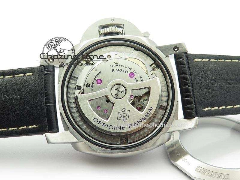 Cozy PAM1312 S V6F Best Edition Black Dial On Black Leather Strap P 8499