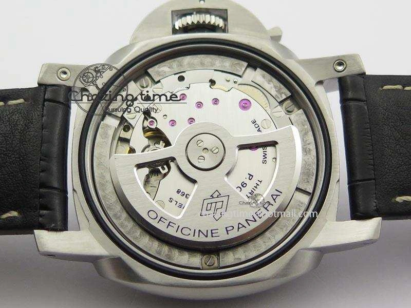 PAM1312 S V6F Best Edition Lite Black Dial On Black Leather Strap P Sporty 8496