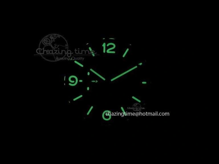 PAM1312 S V6F Best Edition Lite Black Dial On Black Leather Strap P Sporty 8496