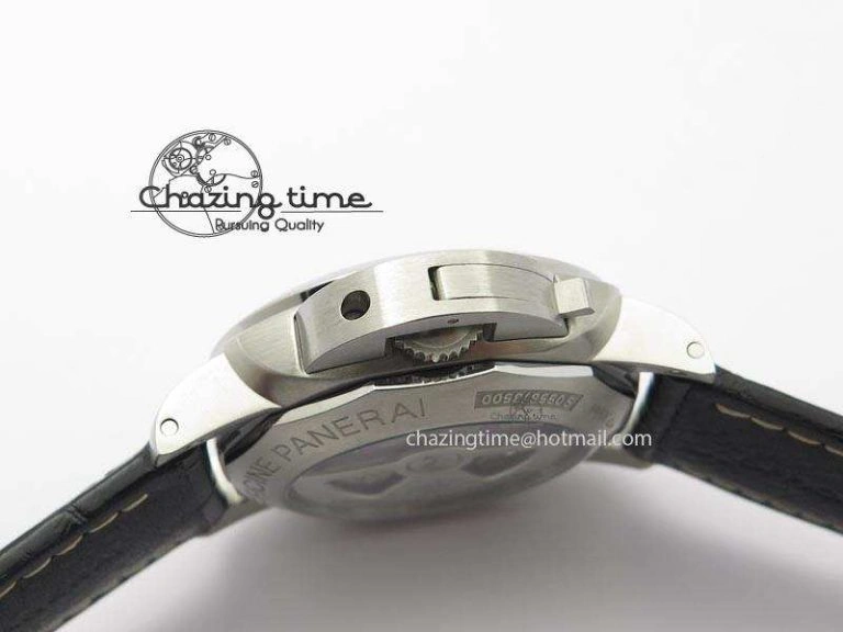 PAM1312 S V6F Best Edition Lite Black Dial On Black Leather Strap P Sporty 8496