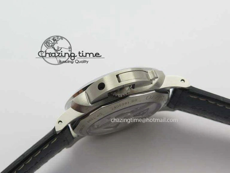 PAM1312 S ZF 1:1 Best Edition Black Dial On Black Leather Strap P ZipUp 8487