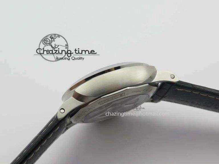 PAM1312 S ZF 1:1 Best Edition Black Dial On Black Leather Strap P ZipUp 8487