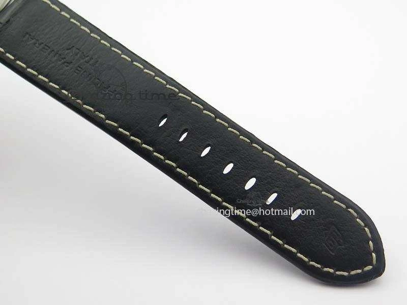PAM1312 S ZF 1:1 Best Edition Black Dial On Black Leather Strap P ZipUp 8487