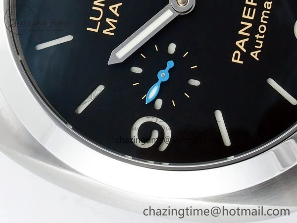 EyeCatching PAM1312 W TTF 1:1 Best Edition on Black Leather Strap P 8330