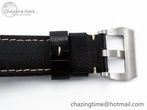 EyeCatching PAM1312 W TTF 1:1 Best Edition on Black Leather Strap P 8330