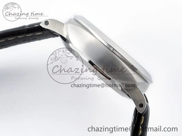 EyeCatching PAM1312 W TTF 1:1 Best Edition on Black Leather Strap P 8330