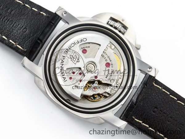 EyeCatching PAM1312 W TTF 1:1 Best Edition on Black Leather Strap P 8330