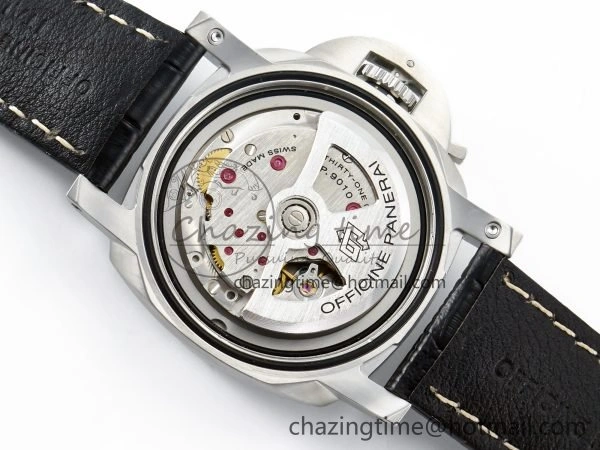 EyeCatching PAM1312 W TTF 1:1 Best Edition on Black Leather Strap P 8330