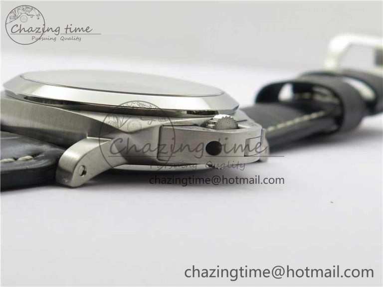 OnTrend PAM1312 W VSF 1:1 Best Edition Black Dial on Black Leather Strap P.9010 Clone 8385