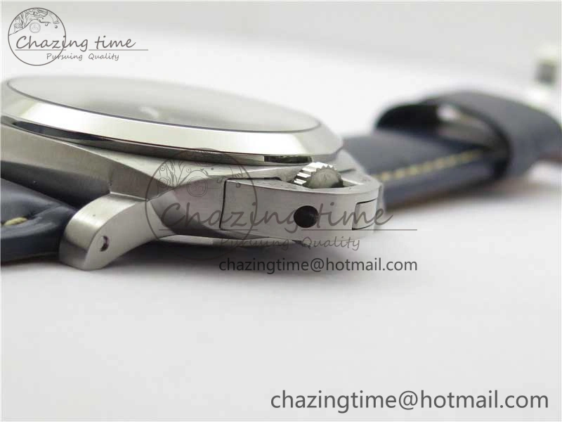 PAM1313 VSF 1:1 Best Edition Blue Dial on Blue Leather Strap P.9010 Clone EasyCare 8384