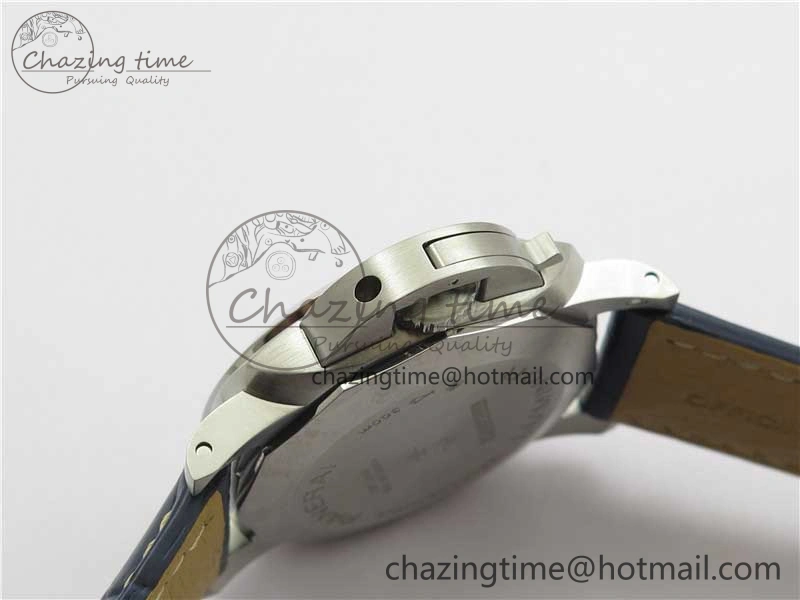 PAM1313 VSF 1:1 Best Edition Blue Dial on Blue Leather Strap P.9010 Clone EasyCare 8384