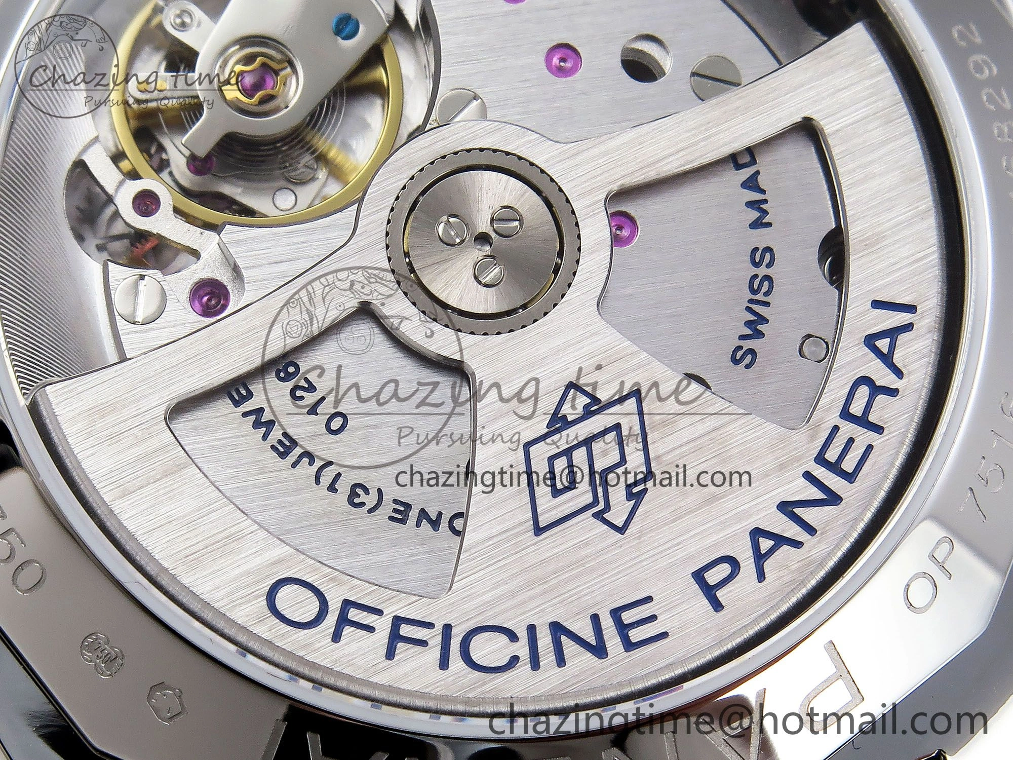 Sleek PAM1329 Luminor Due 42mm VSF 1:1 Best Edition Green Dial on Brown Leather Strap P 8314
