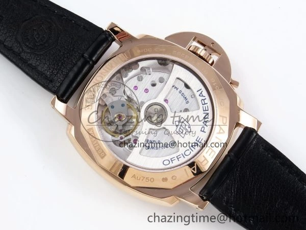 Unisex PAM1336 Luminor Due 42mm VSF Best Edition White Dial on Leather Strap P900 Clone 8328