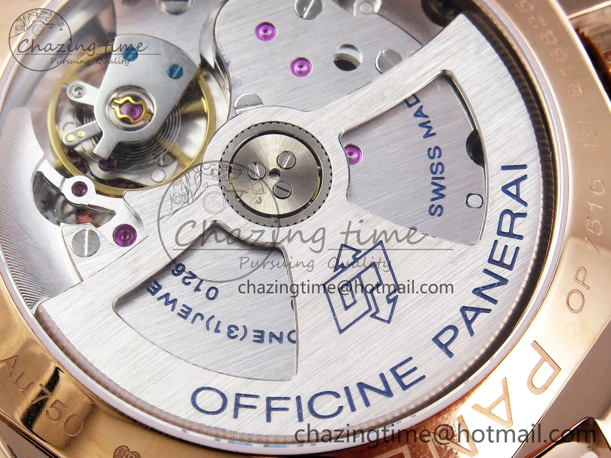 Unisex PAM1336 Luminor Due 42mm VSF Best Edition White Dial on Leather Strap P900 Clone 8328
