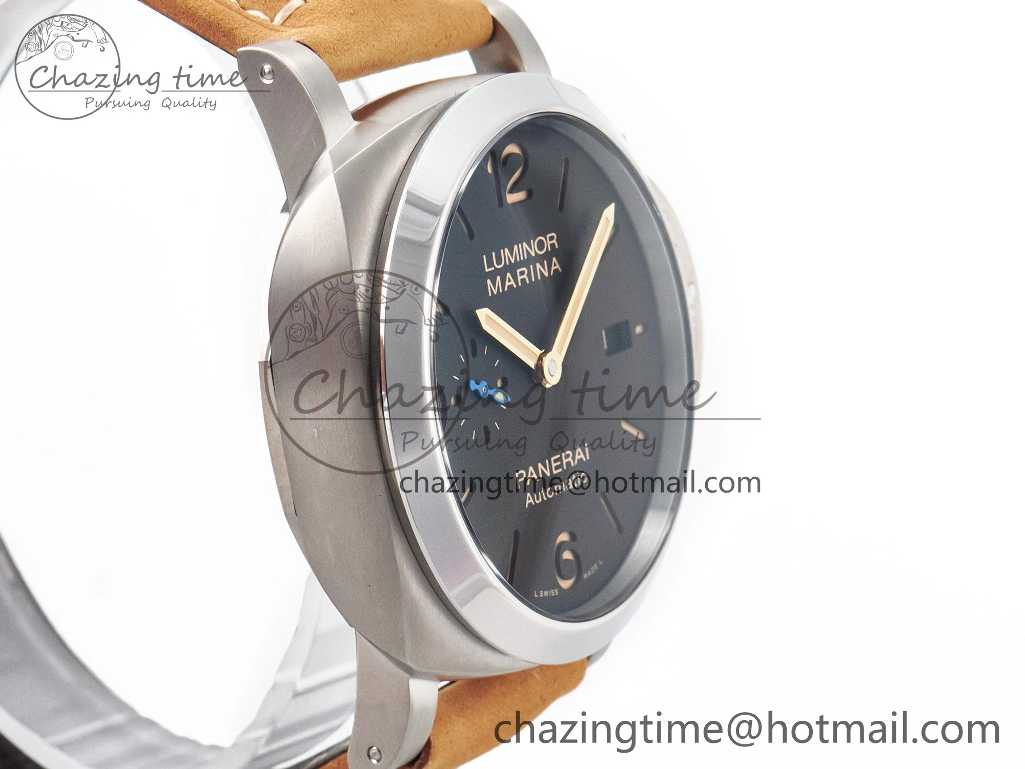 SoftTouch PAM1351 W TTF 1:1 Best Edition on Asso Leather Strap P 8331