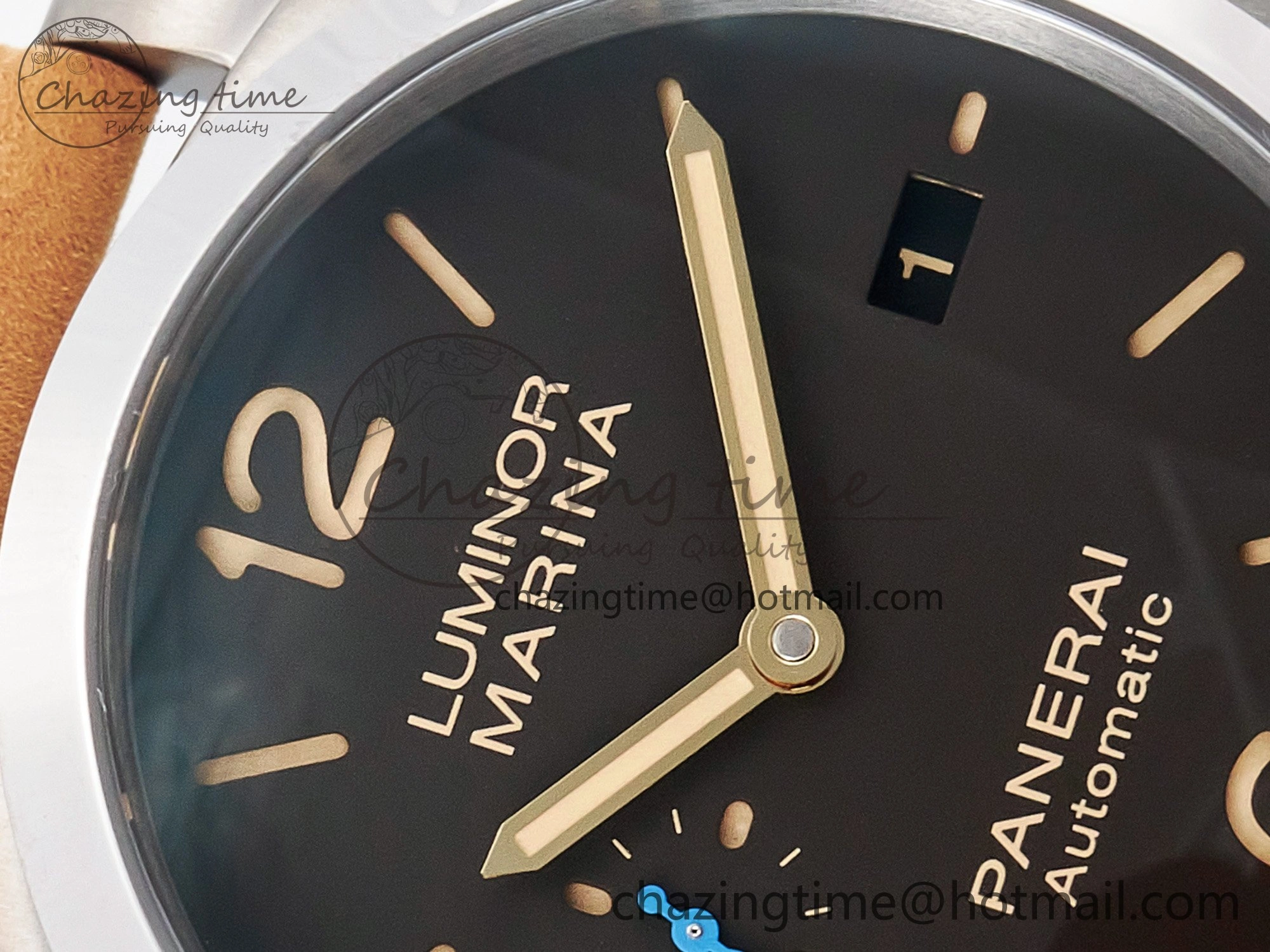SoftTouch PAM1351 W TTF 1:1 Best Edition on Asso Leather Strap P 8331