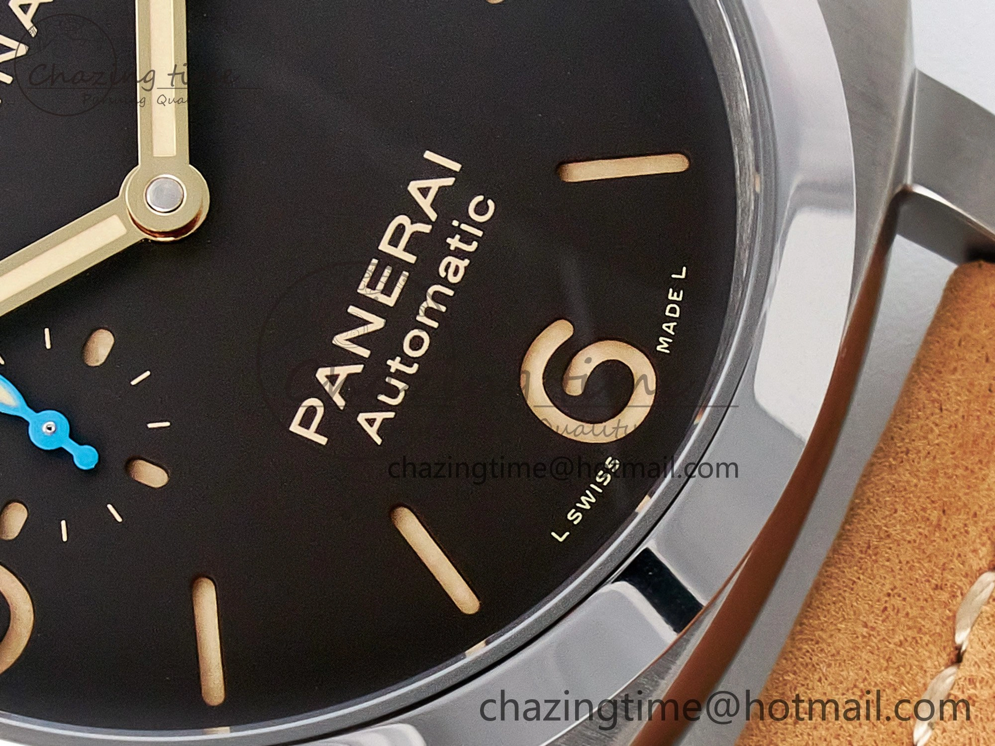 SoftTouch PAM1351 W TTF 1:1 Best Edition on Asso Leather Strap P 8331
