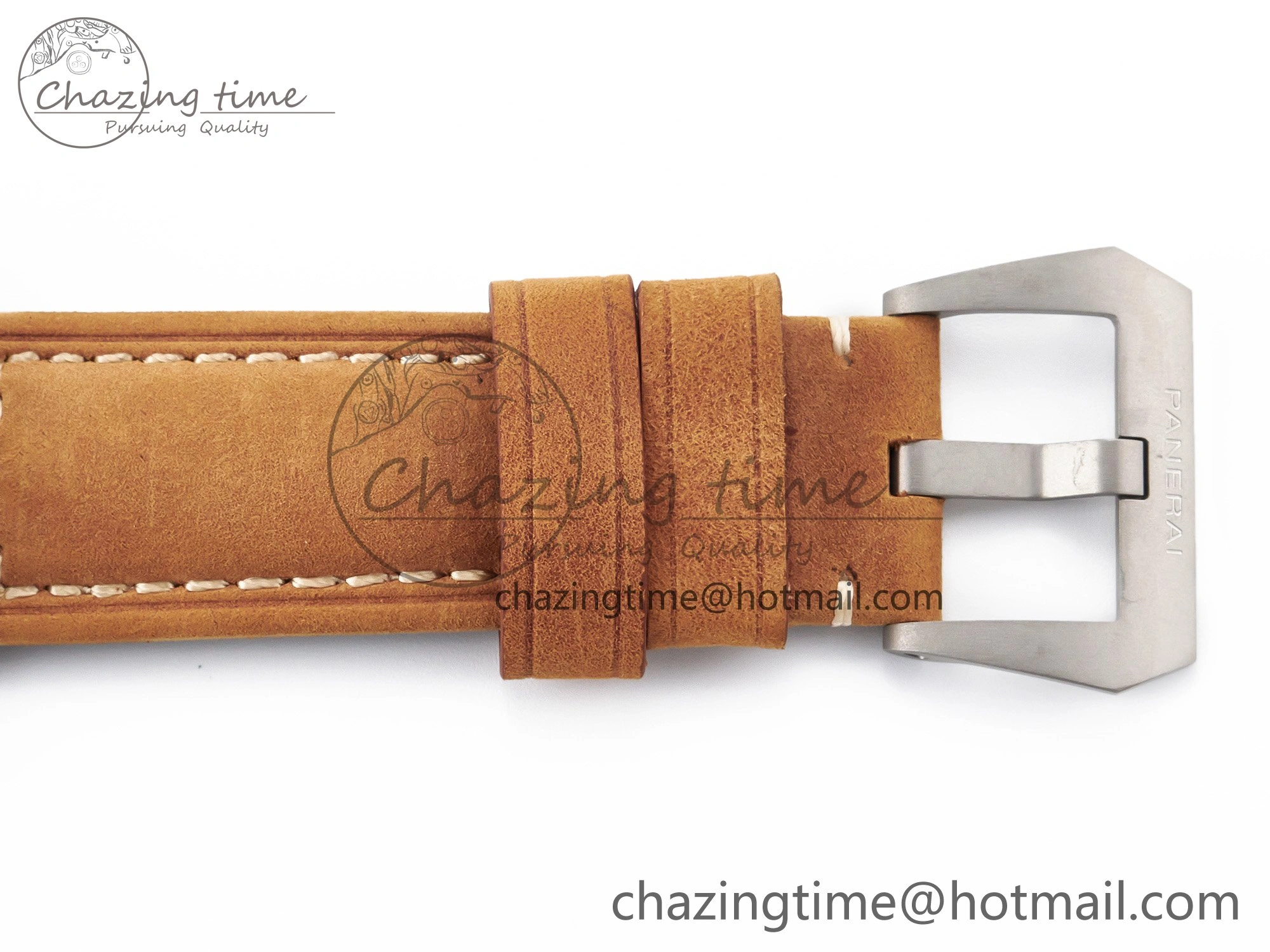 SoftTouch PAM1351 W TTF 1:1 Best Edition on Asso Leather Strap P 8331