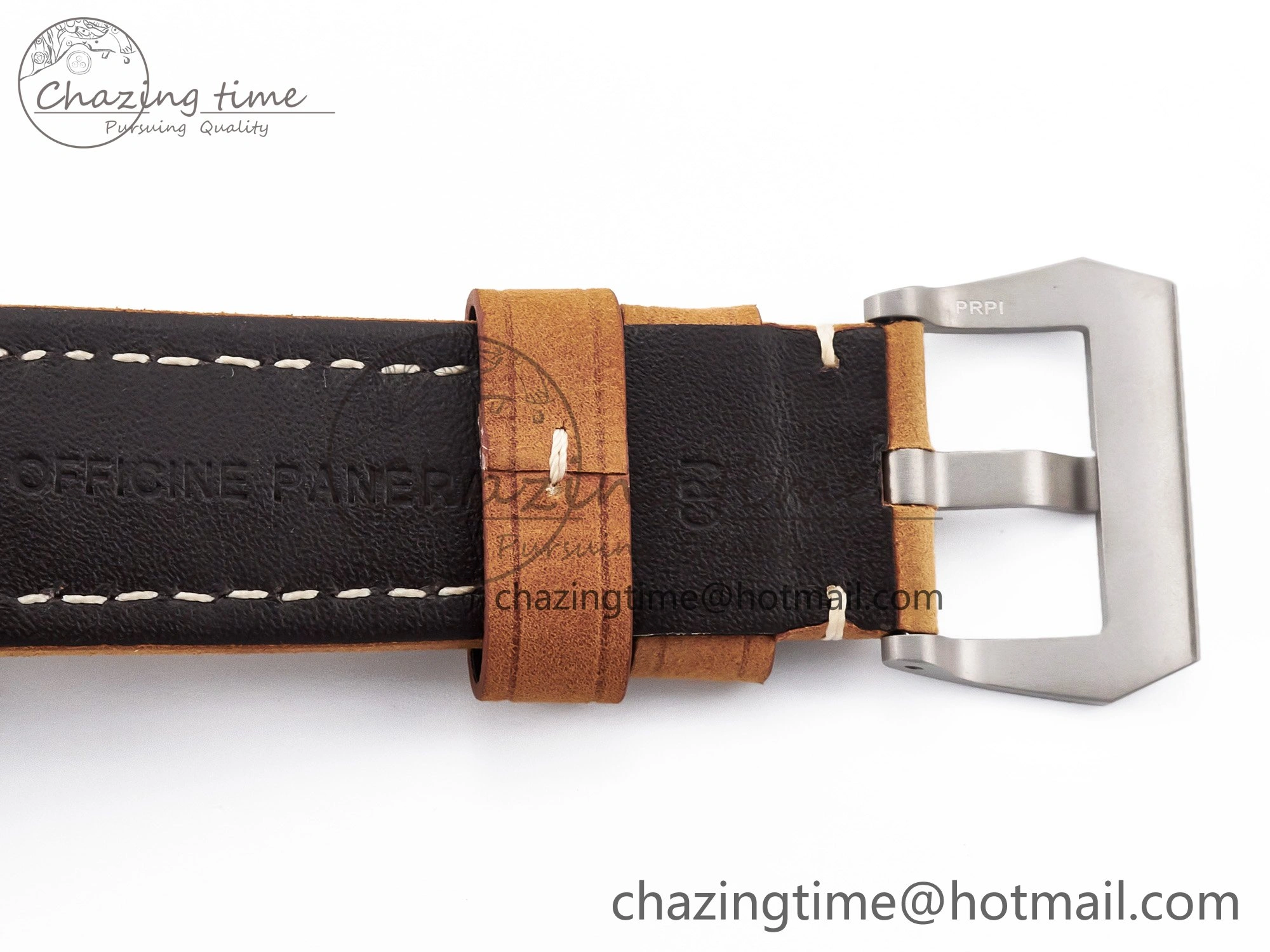 SoftTouch PAM1351 W TTF 1:1 Best Edition on Asso Leather Strap P 8331