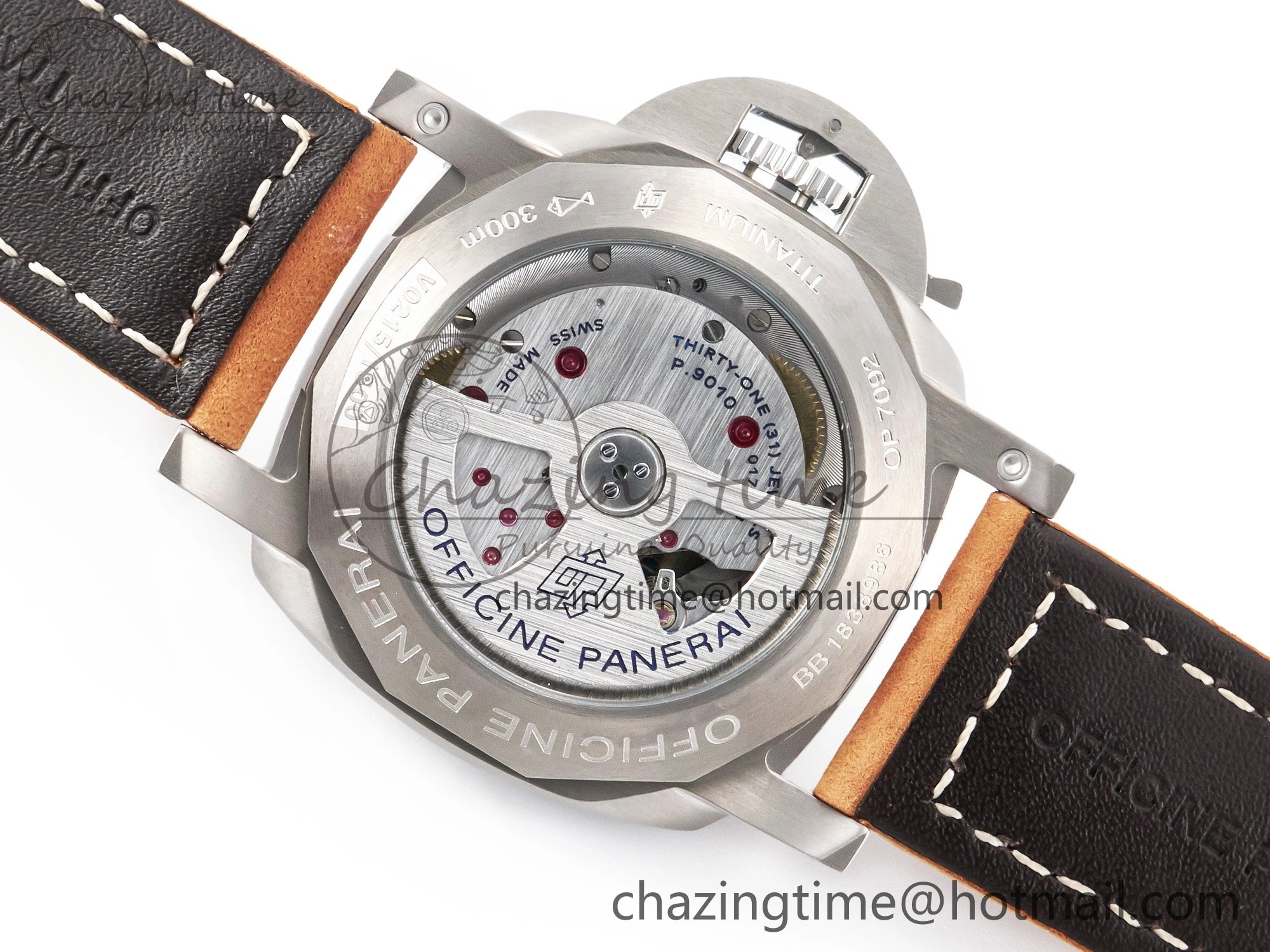 SoftTouch PAM1351 W TTF 1:1 Best Edition on Asso Leather Strap P 8331