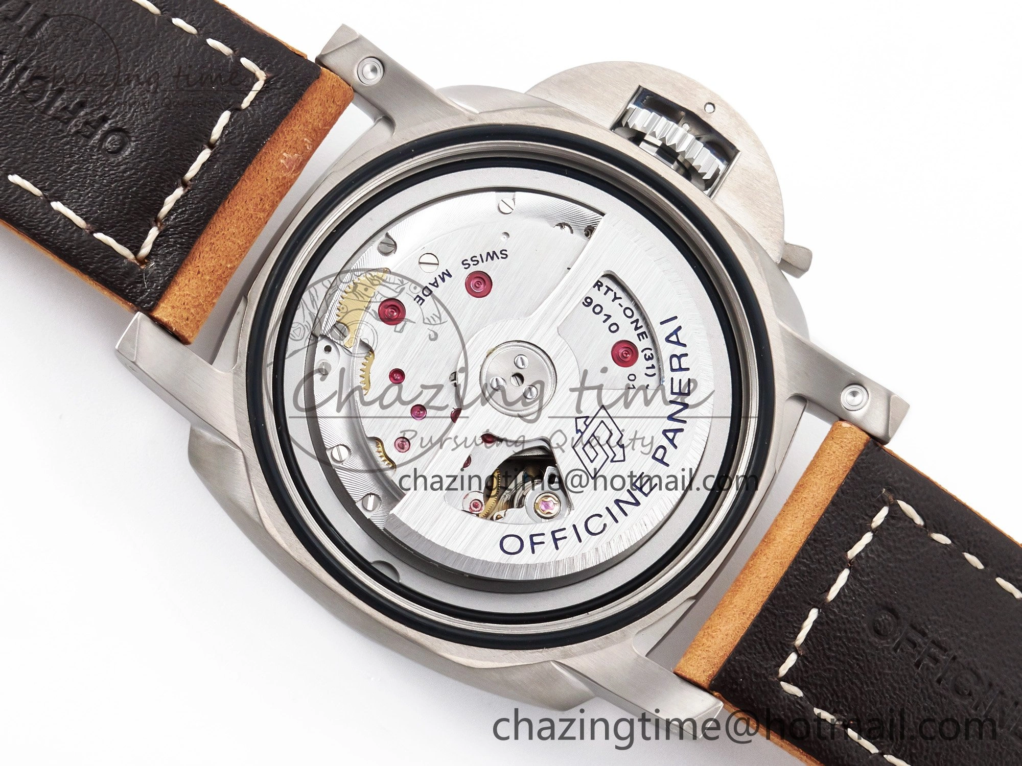 SoftTouch PAM1351 W TTF 1:1 Best Edition on Asso Leather Strap P 8331