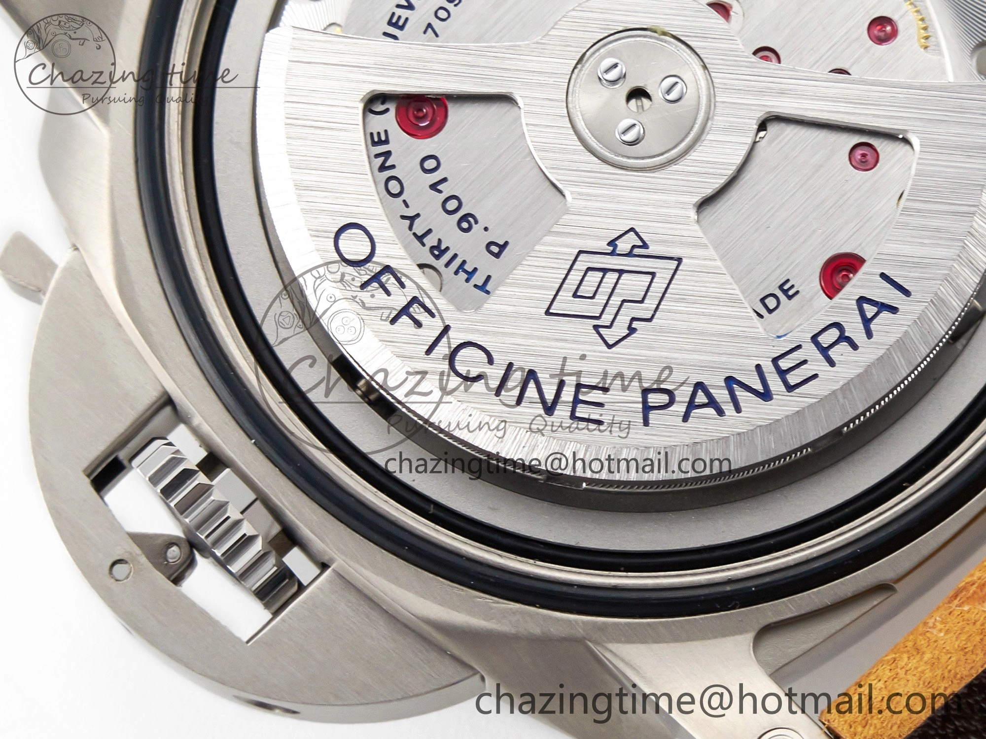 SoftTouch PAM1351 W TTF 1:1 Best Edition on Asso Leather Strap P 8331