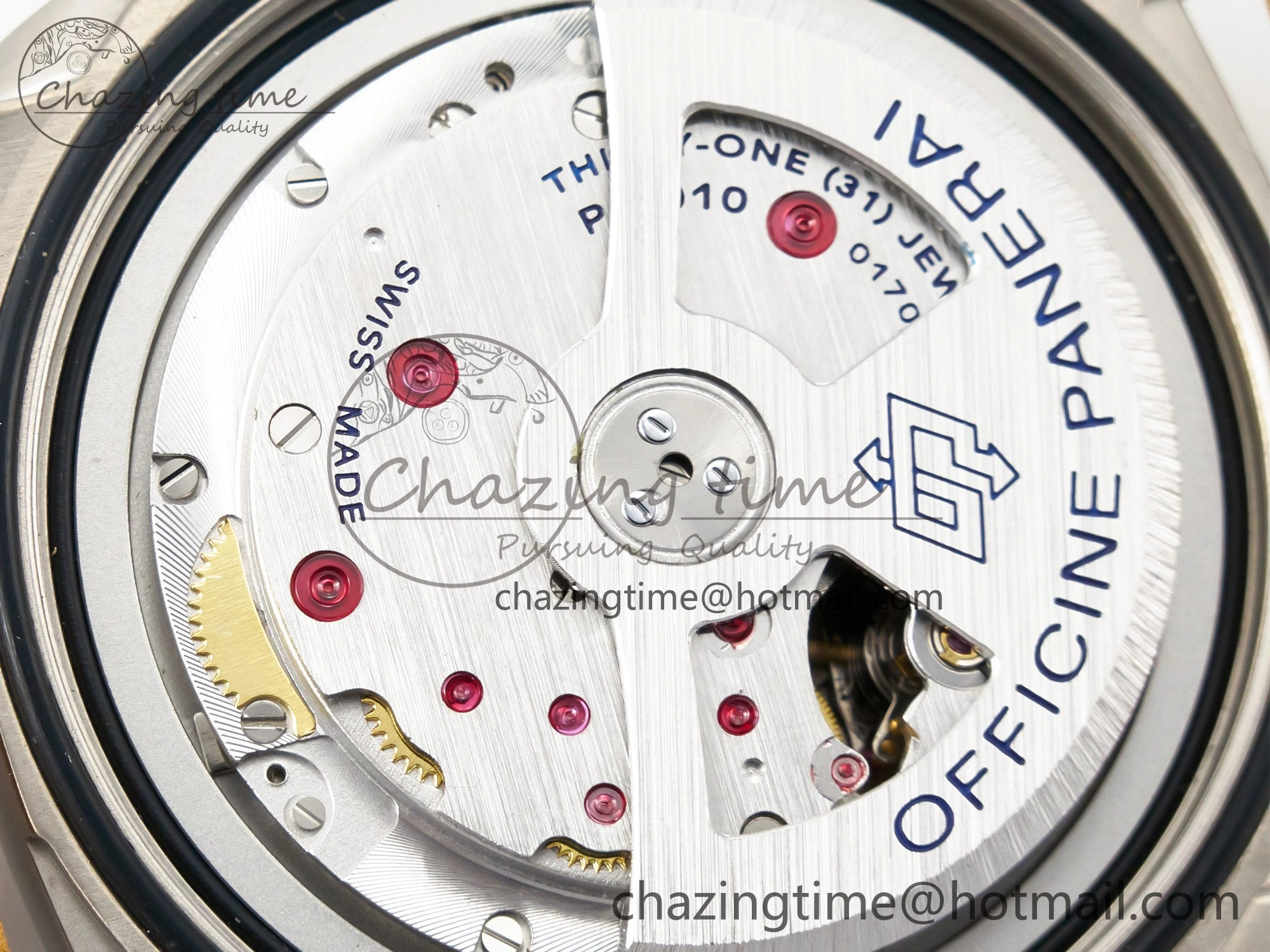 SoftTouch PAM1351 W TTF 1:1 Best Edition on Asso Leather Strap P 8331