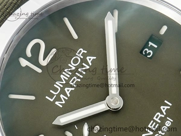 PAM1356 W TTF 1:1 Best Edition on Green Nylon Strap P Versatile 8329
