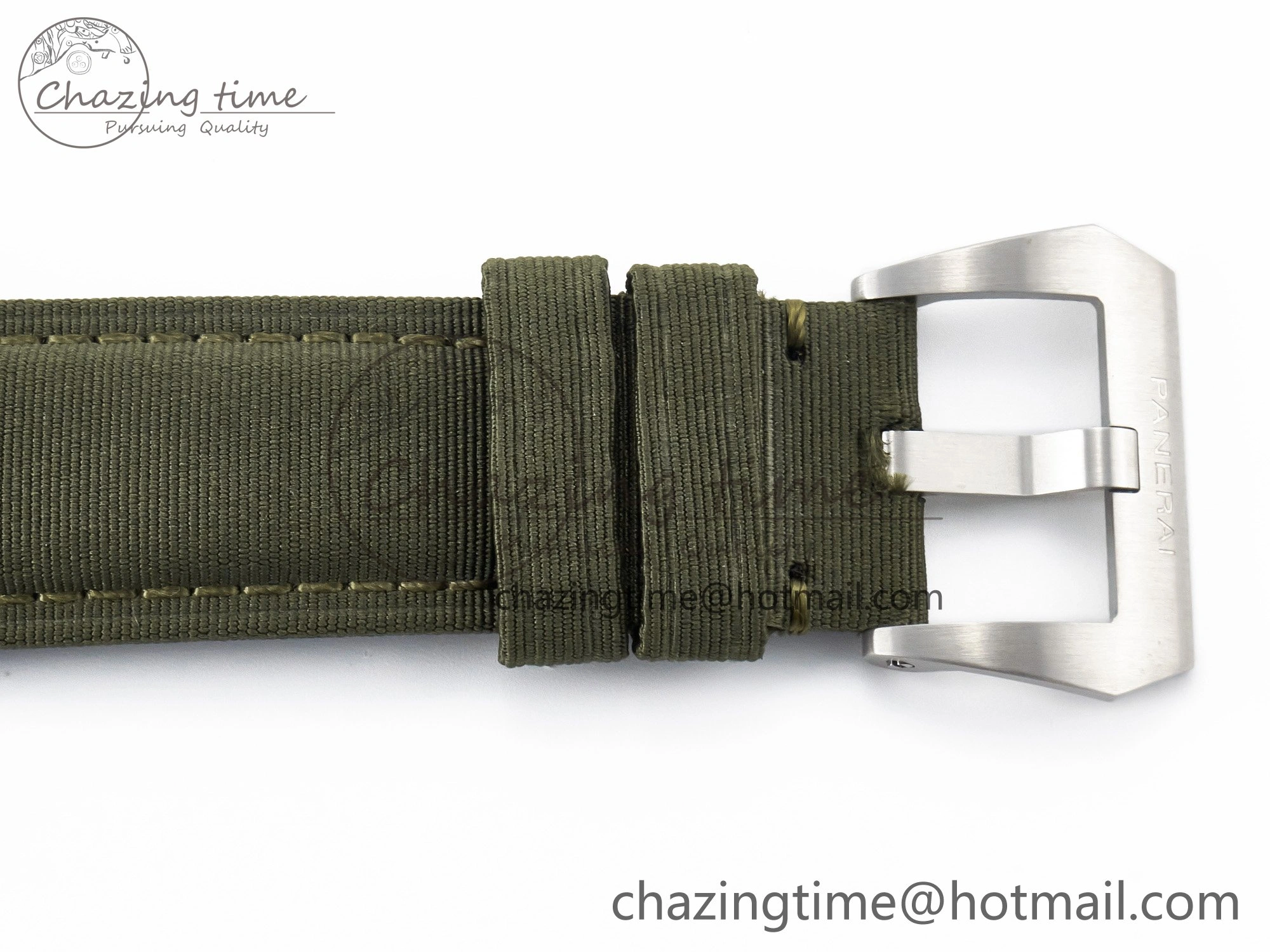 PAM1356 W TTF 1:1 Best Edition on Green Nylon Strap P Versatile 8329