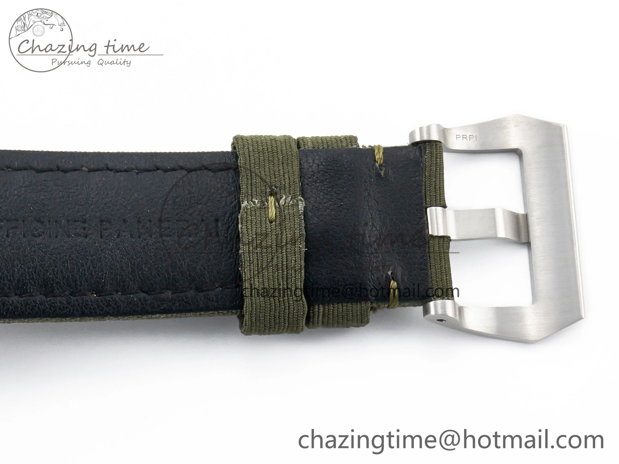 PAM1356 W TTF 1:1 Best Edition on Green Nylon Strap P Versatile 8329