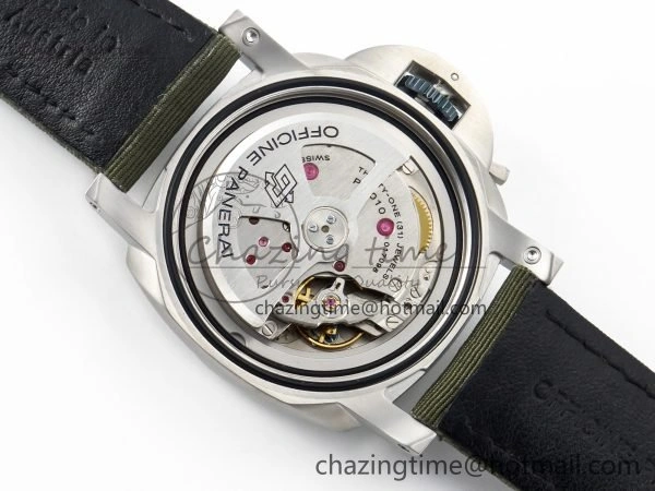 PAM1356 W TTF 1:1 Best Edition on Green Nylon Strap P Versatile 8329