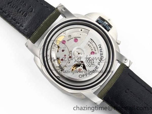 PAM1356 W TTF 1:1 Best Edition on Green Nylon Strap P Versatile 8329