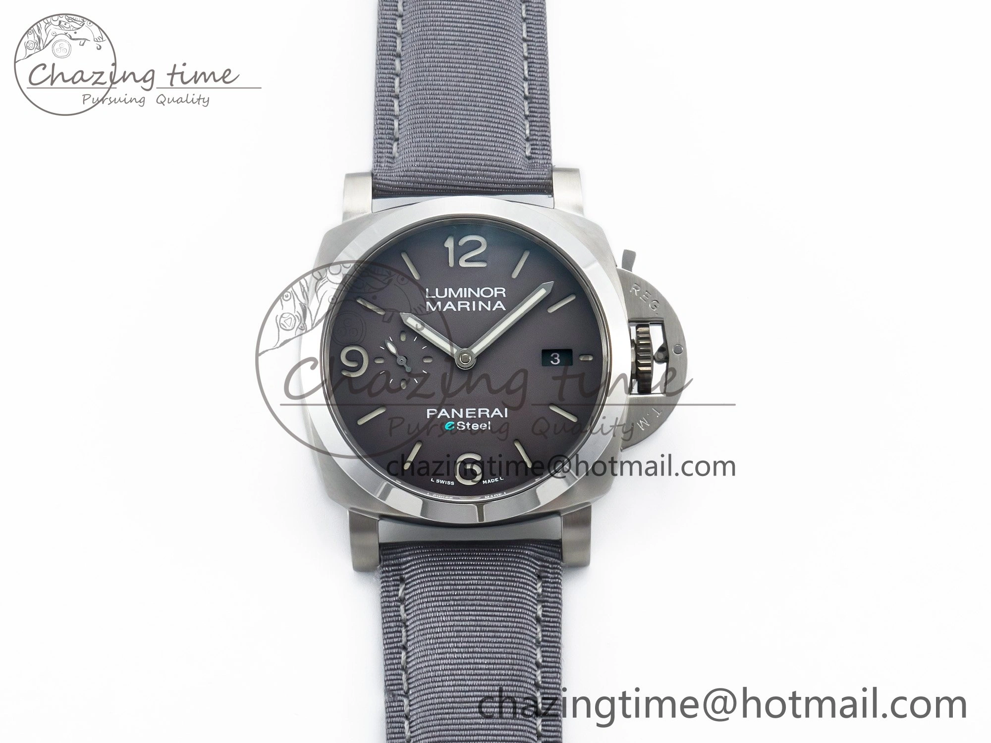 PAM1358 W TTF 1:1 Best Edition on Gray Nylon Strap P Original 8339