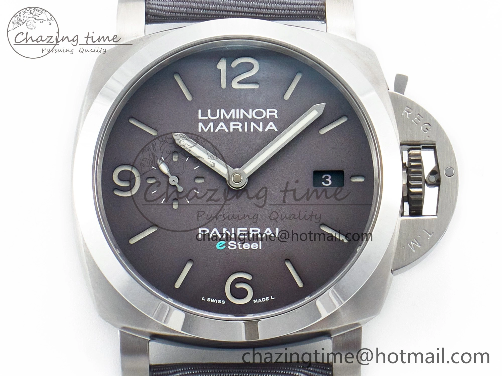 PAM1358 W TTF 1:1 Best Edition on Gray Nylon Strap P Original 8339