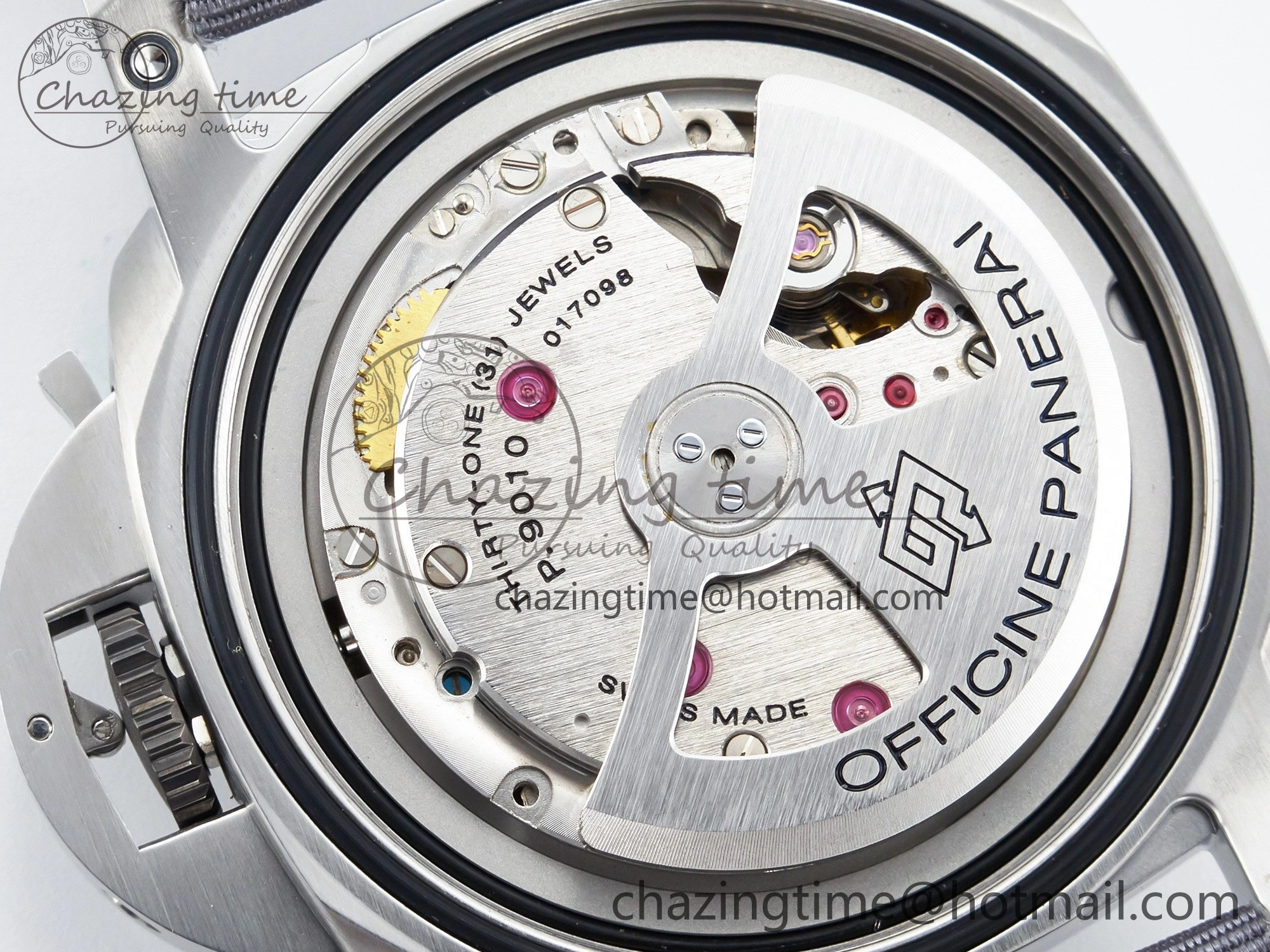 PAM1358 W TTF 1:1 Best Edition on Gray Nylon Strap P Original 8339