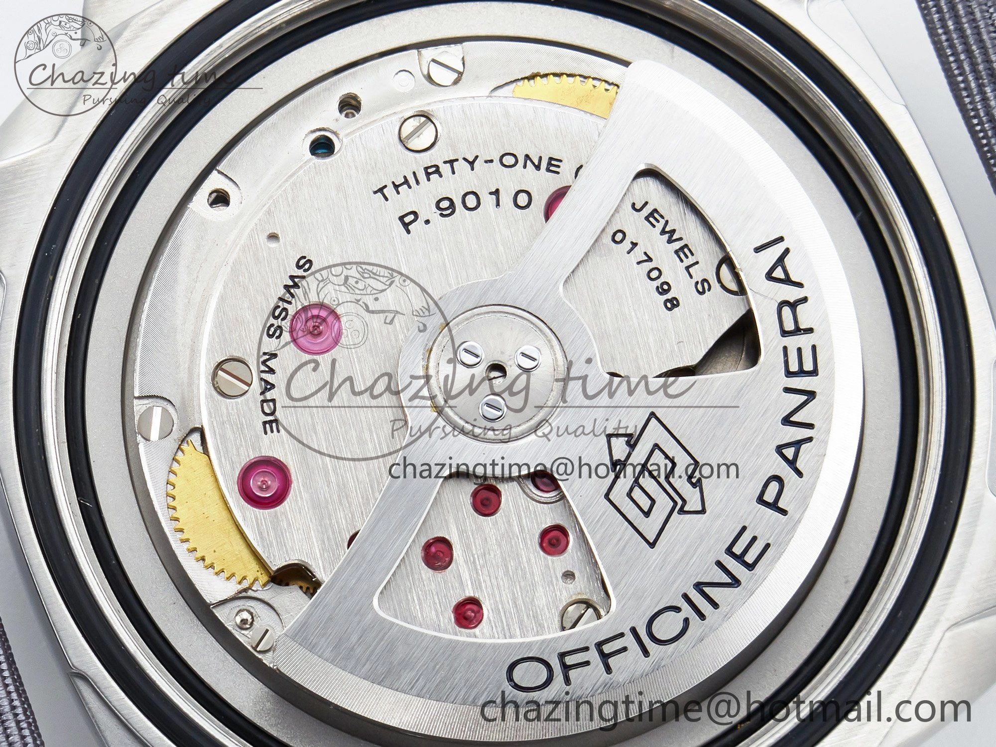 PAM1358 W TTF 1:1 Best Edition on Gray Nylon Strap P Original 8339