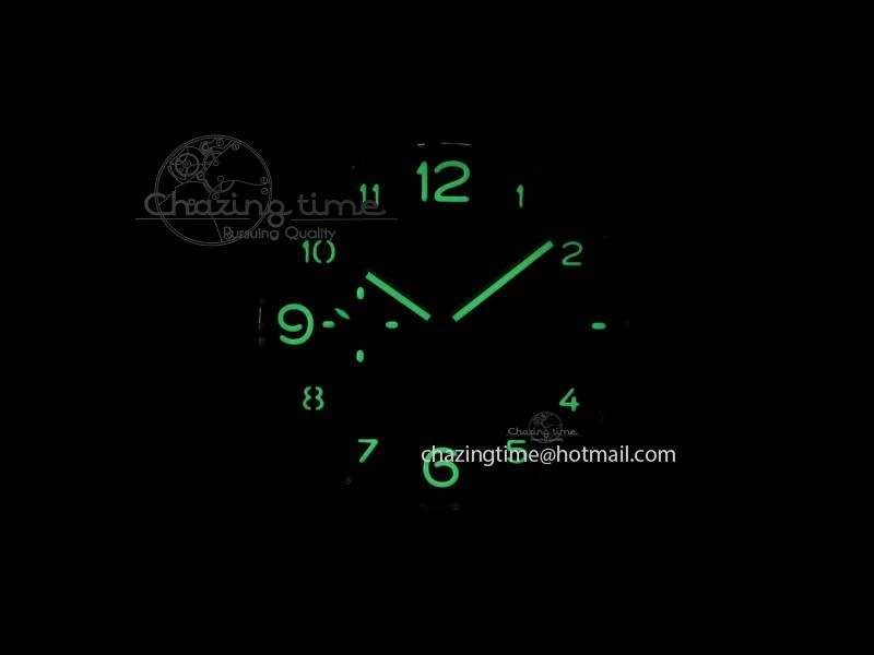 PAM1359 S V6F 1:1 Best Edition Lite On Black Leather Strap P Supportive 8485
