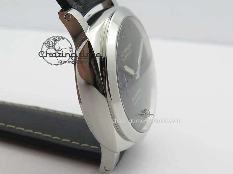 PAM1359 S V6F 1:1 Best Edition Lite On Black Leather Strap P Supportive 8485
