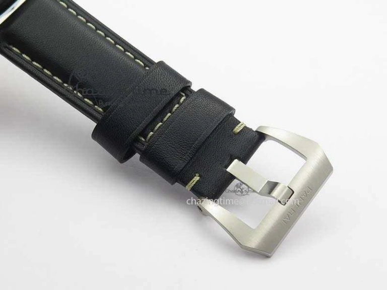 PAM1359 S V6F 1:1 Best Edition Lite On Black Leather Strap P Supportive 8485