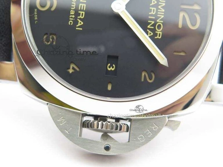 PAM1359 S ZF 1:1 Best Edition Black Dial On Black Leather Strap P Unique 8489