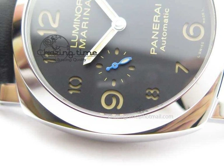 PAM1359 S ZF 1:1 Best Edition Black Dial On Black Leather Strap P Unique 8489