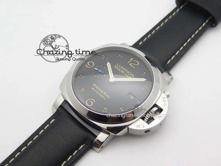 PAM1359 S ZF 1:1 Best Edition Black Dial On Black Leather Strap P Unique 8489