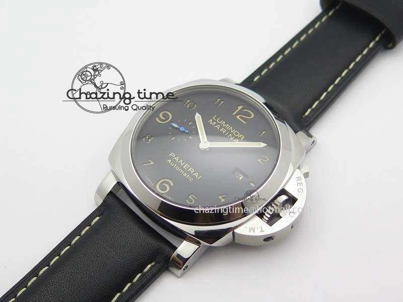 PAM1359 S ZF 1:1 Best Edition Black Dial On Black Leather Strap P Unique 8489